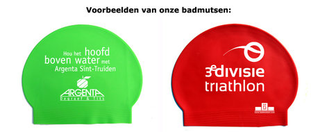 Badmutsen.com, d&eacute; specialist in latex badmutsen met opdruk