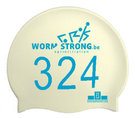 Siliconen badmuts (genummerd)